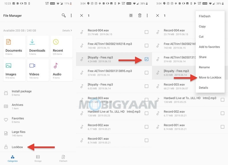 How to hide photos in the Gallery OnePlus 7 Pro Guide 1 1