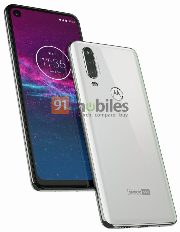 Motorola One Action Render