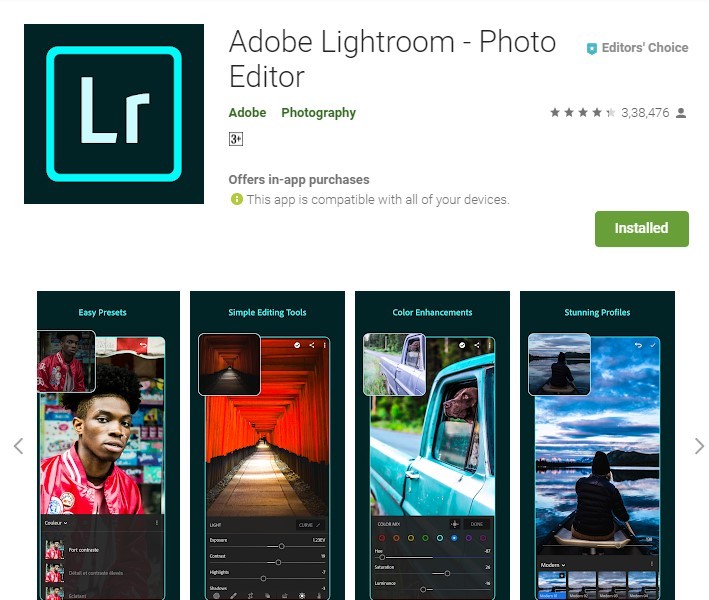 Adobe Lightroom