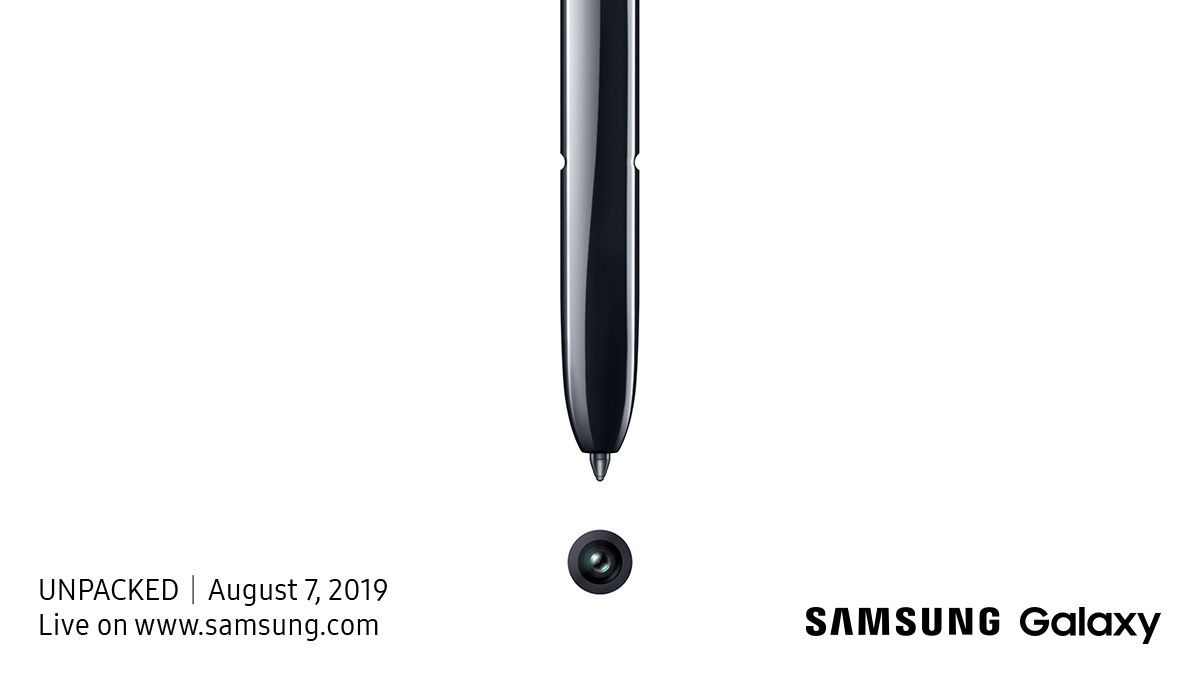 Samsung Galaxy Note 10 Launch Invite