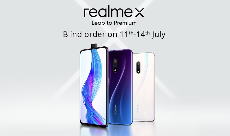 Realme X Blind Order Sale