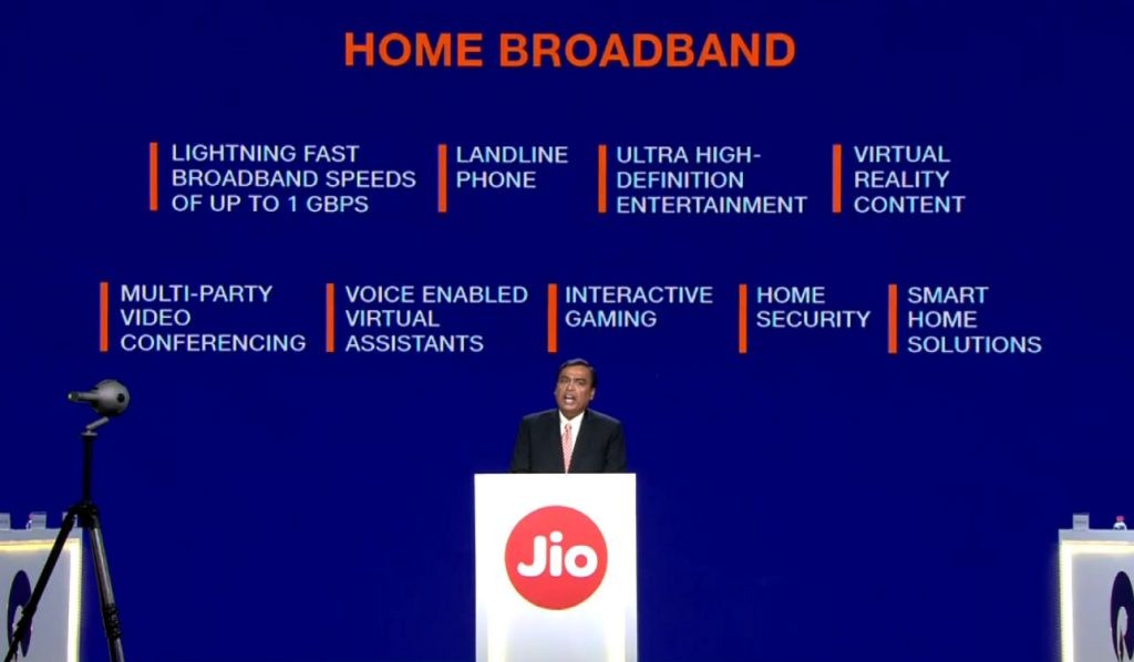 Jio Fiber features