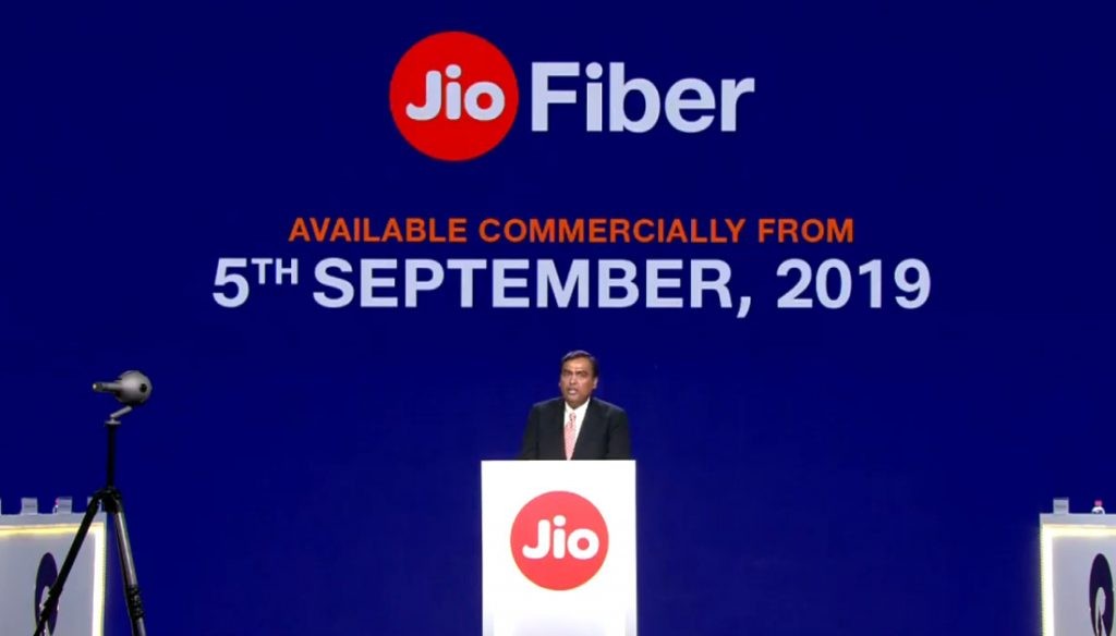 Jio Fiber Launch Date