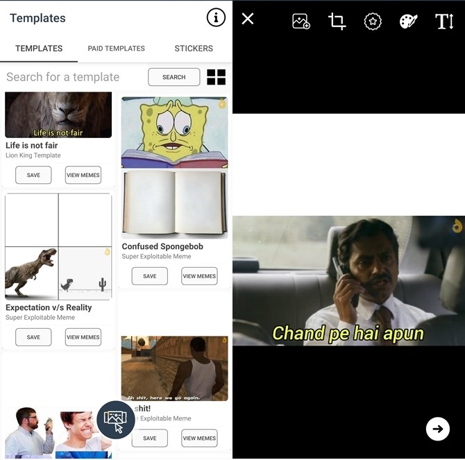 Memechat Templates