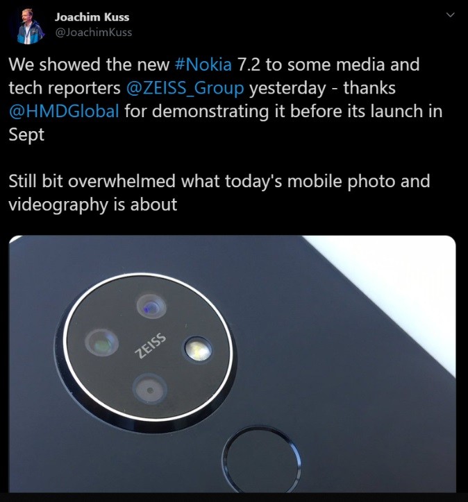 Nokia 7.2 Leak