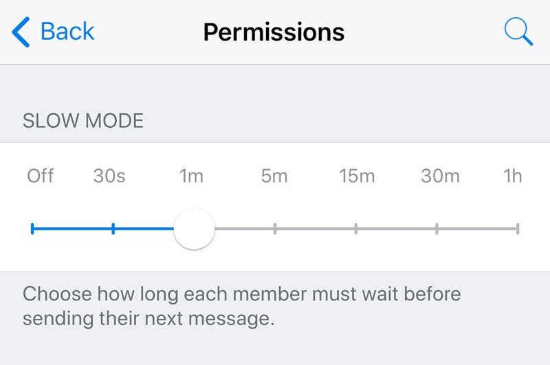 Telegram Slow Mode