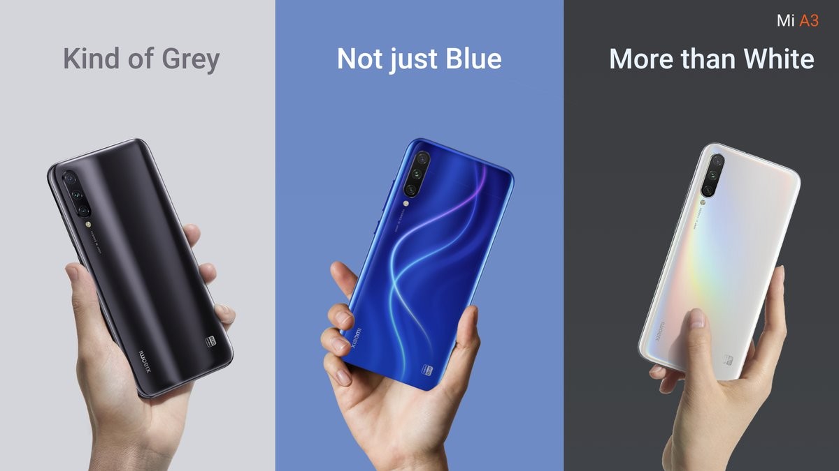 Xiaomi Mi A3 Colors