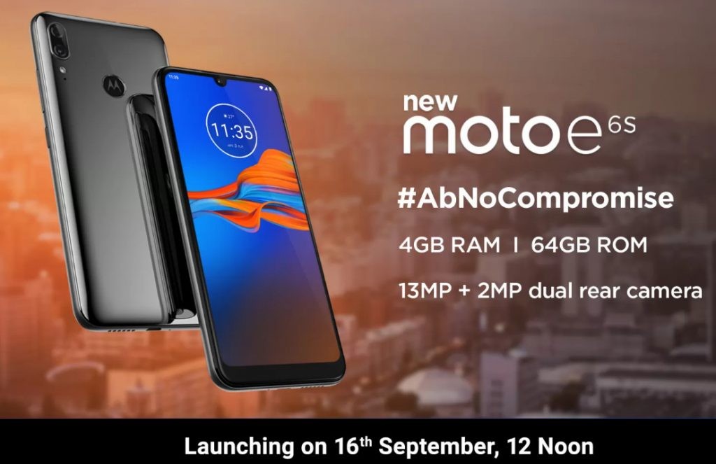 Moto E6s Launch Date