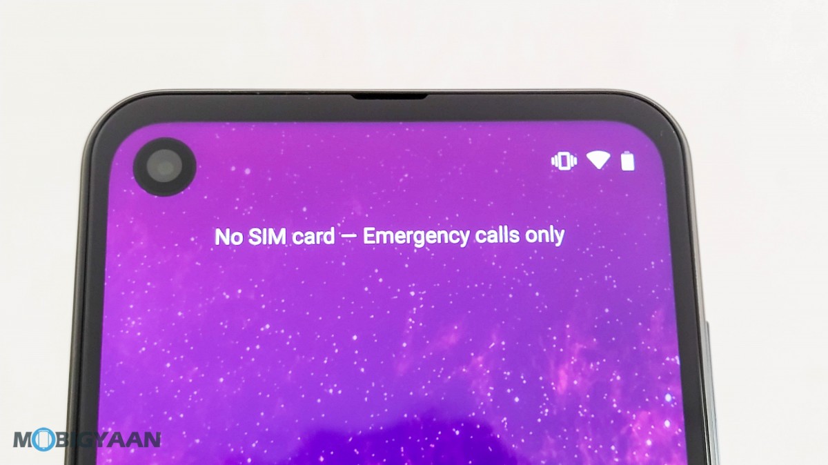 Motorola One Action Front Camera Cut-out