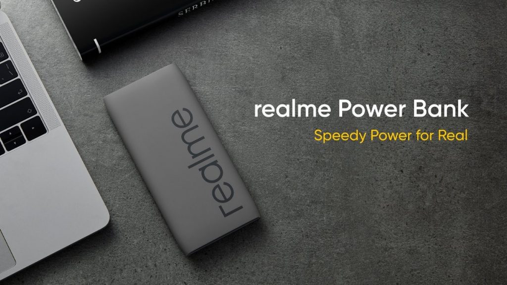 Realme Power Bank launched in India for ₹1,299; features 18W twoway