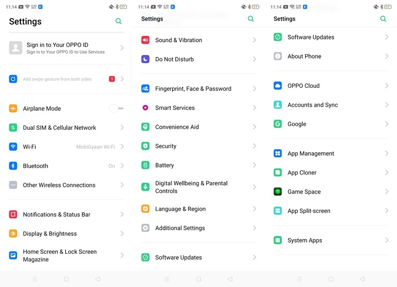 OPPO Reno2 Z Review 13 Settings Reno 2Z
