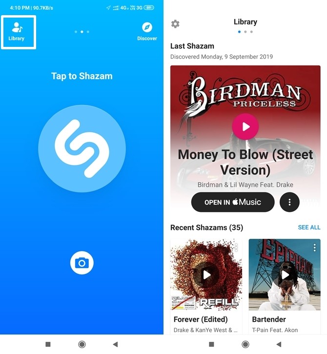 Shazam Step 1