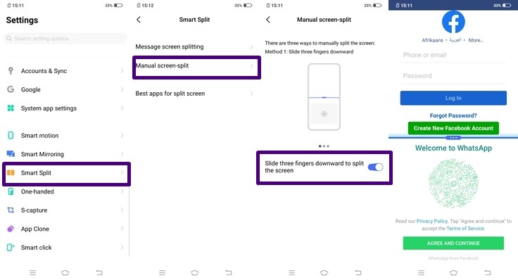 Smart-Split-Vivo-Z1x