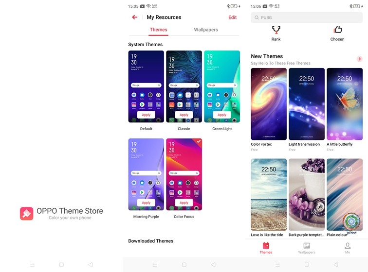 OPPO A5 2020 Review 16 Theme Store