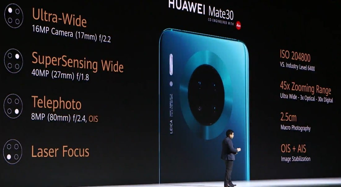 Huawei Mate 30 Camera