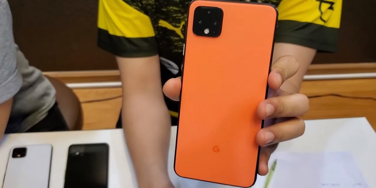 Pixel 4 Orange Color Leak