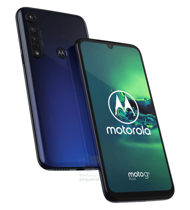 Moto G8 Plus Render Leak