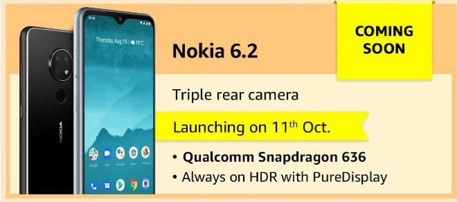 Nokia 6.2 India Teaser