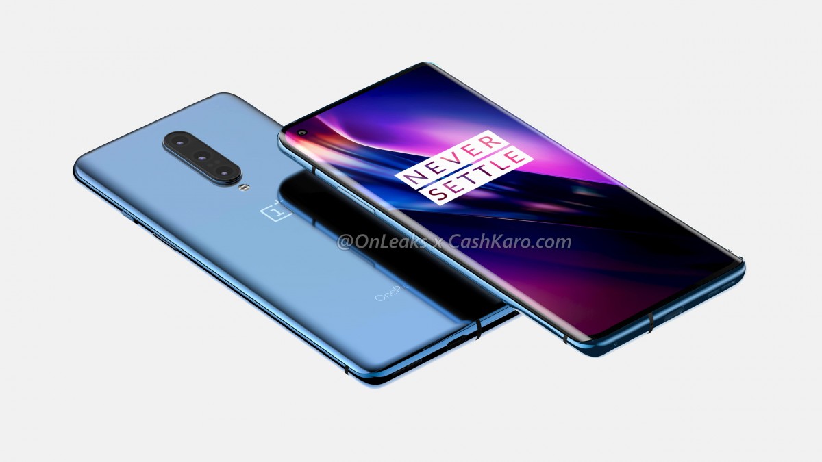 ONEPLUS 8 back and front tilt