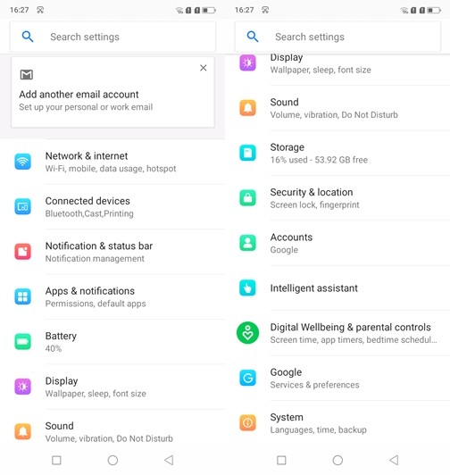 Coolpad Cool 5 First Impressions 16 Settings Coolpad Cool 5