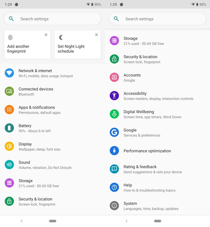 Moto E6s Review 16 Settings Moto E6s