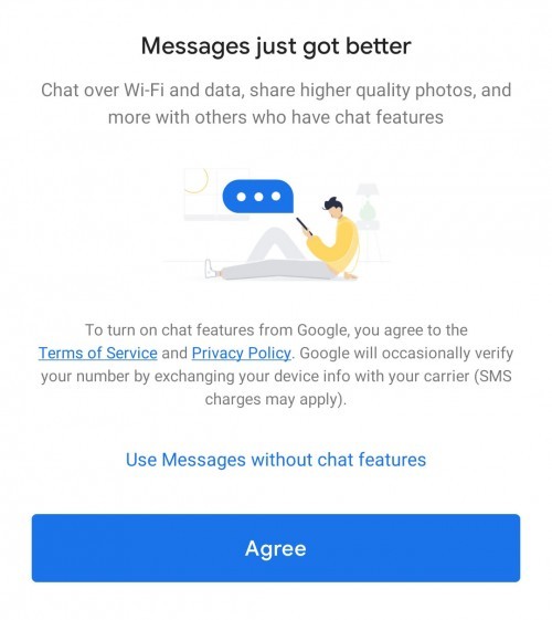 RCS Android Messages