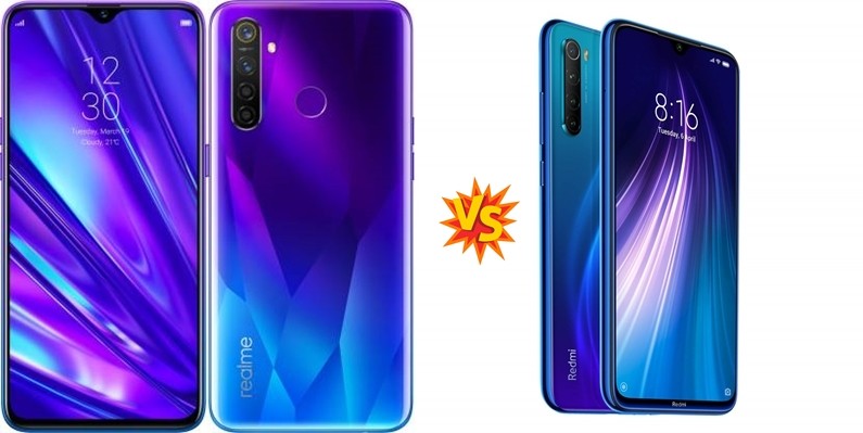 Redmi Note 8 VS Realme 5 Pro