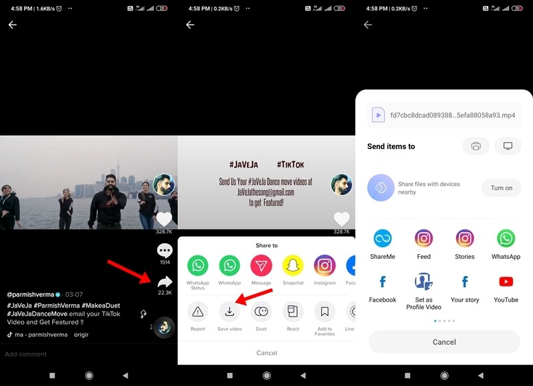 How To Download Tiktok Videos Directly On Pc And Mobile How To Download Tiktok Videos Directly On Pc And Mobile