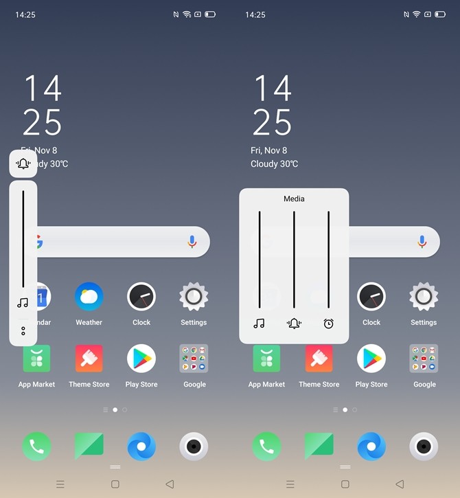 ColorOS 6.7 based on Android 10 Starts Rolling out: Here are the top features you should know 4 Volume Bar