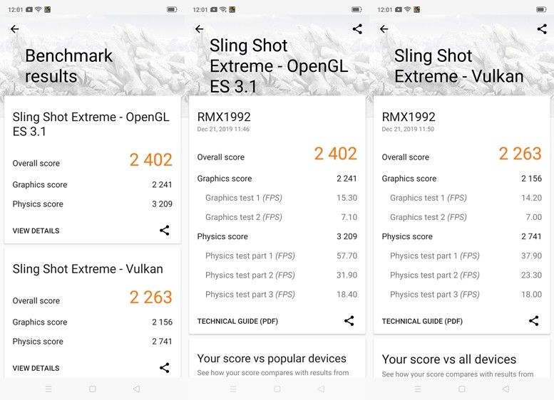 3DMark Realme X2