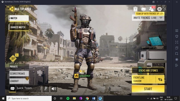 How to play Call Of Duty: Mobile on PC - YugaGaming