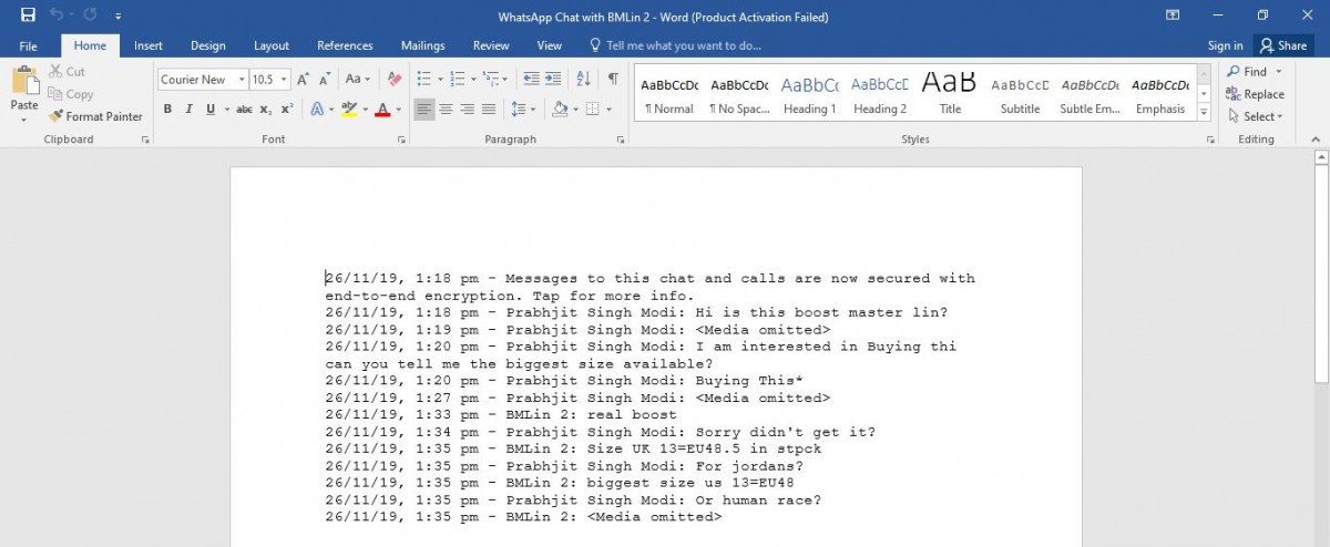 Word Chat