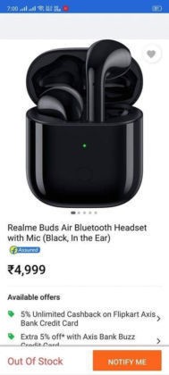 Realme Buds Air Price Leak