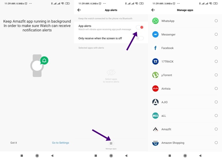 5 Best Amazfit GTR Tips, Tricks and Hidden Features You Should Know 4 Manage Apps