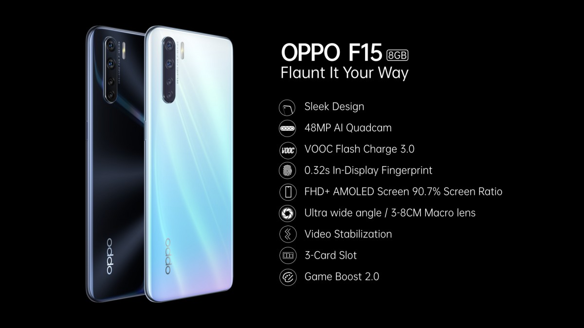 Oppo F15 Features