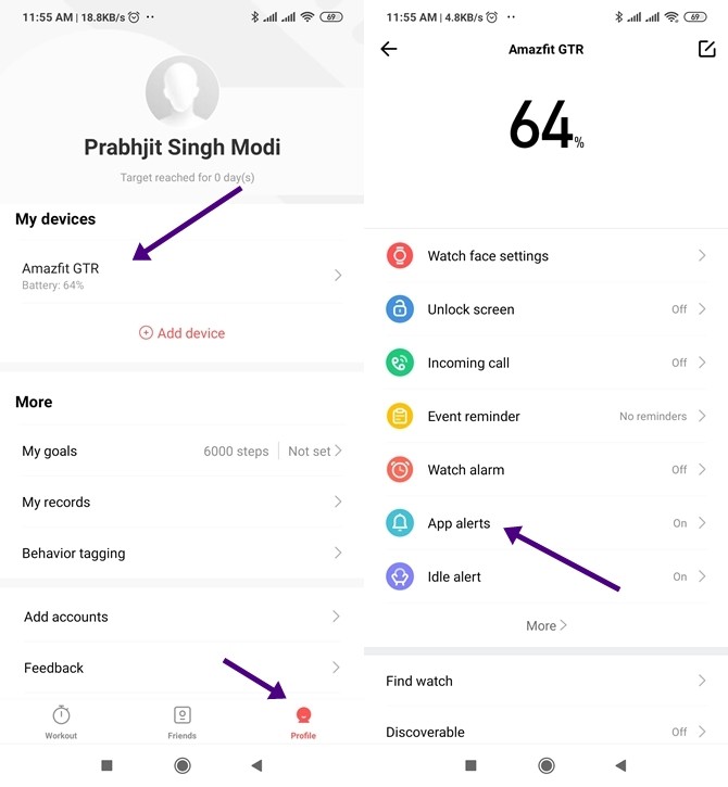 5 Best Amazfit GTR Tips, Tricks and Hidden Features You Should Know 2 Profile 1
