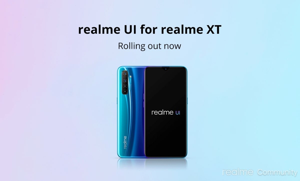 Realme XT gets Realme UI Update India