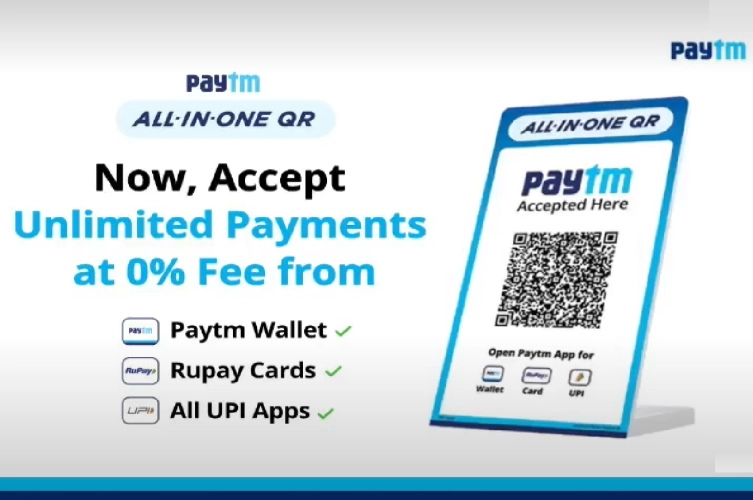 Paytm All-In-One QR