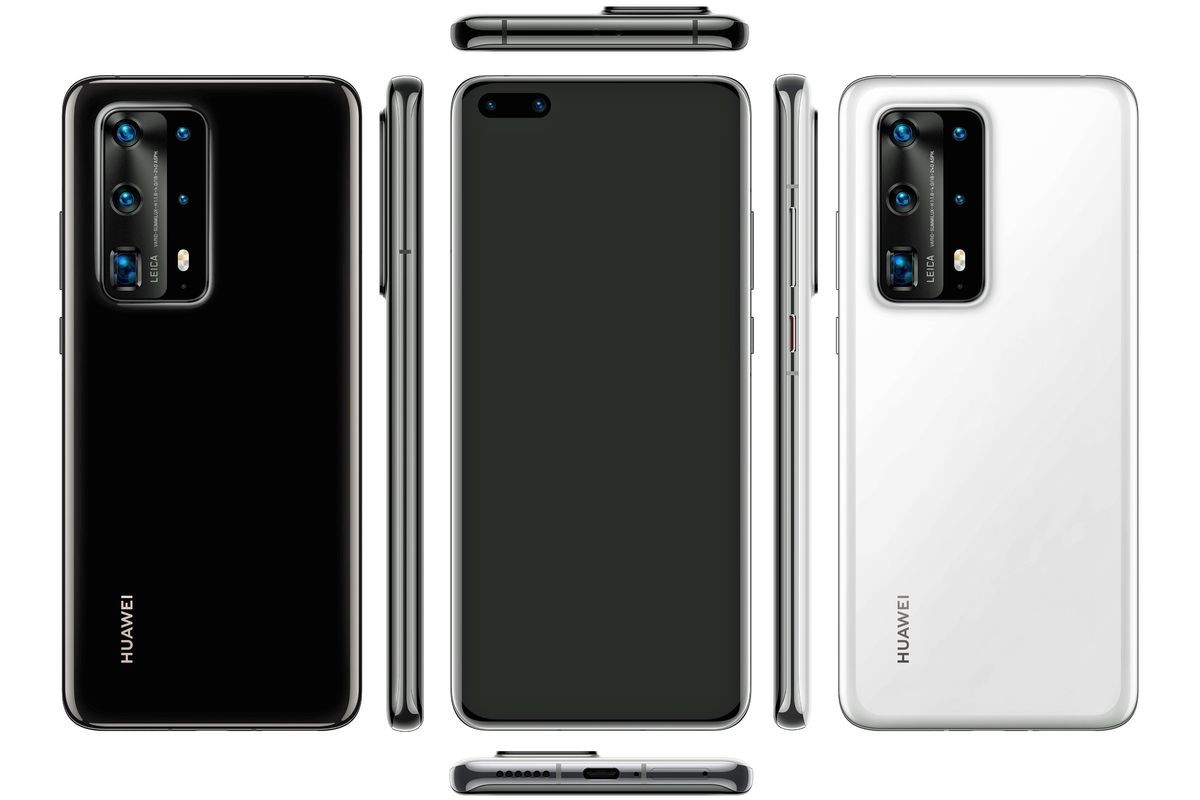 Huawei P40 Pro Render