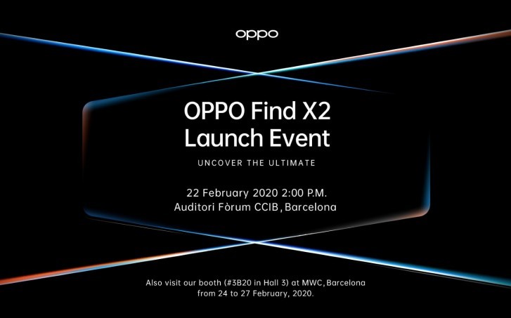 Oppo Find X2 Launch Date