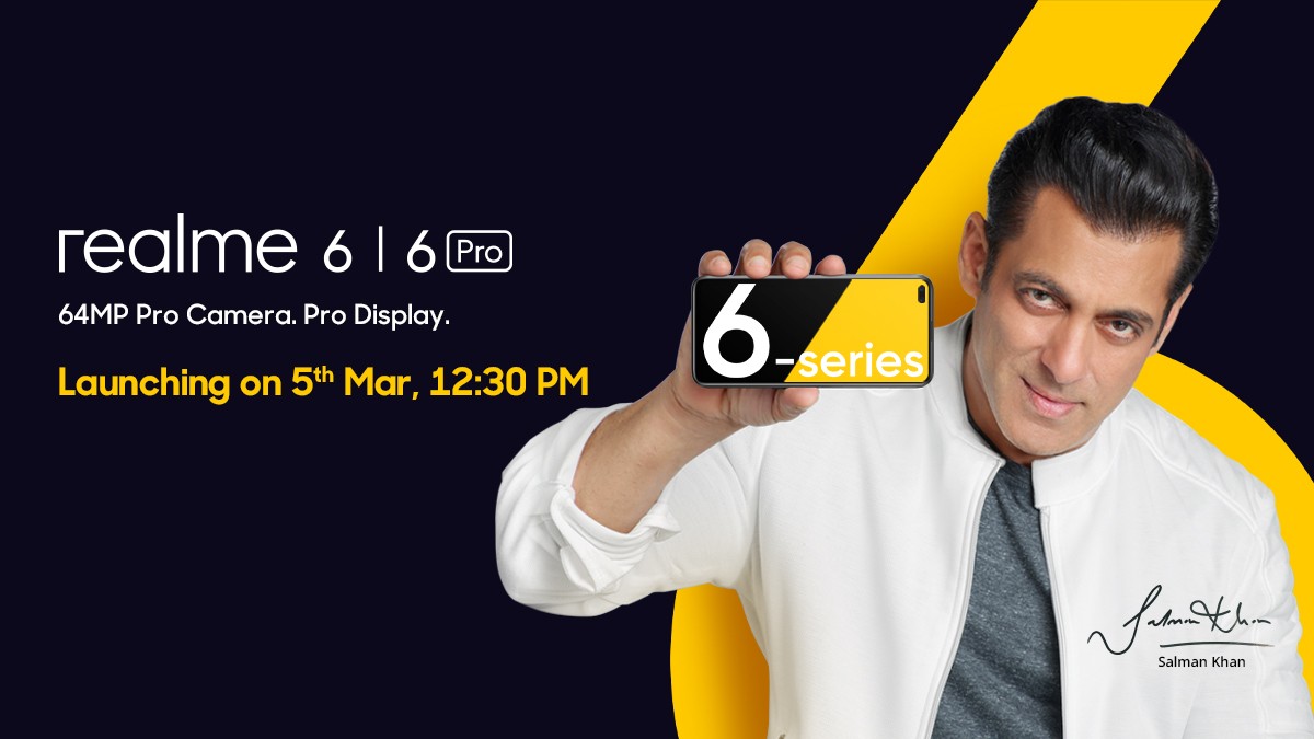Realme 6 Series Launch Date Poster