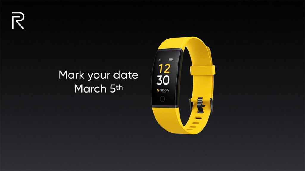 Realme Fitness Band confirmed to launch in India on 5th March