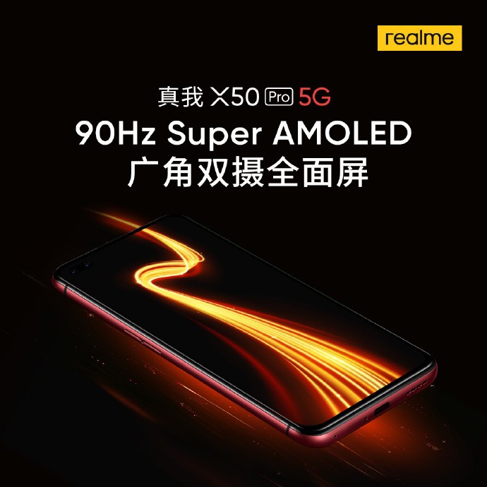 Realme X50 Pro 5G Screen