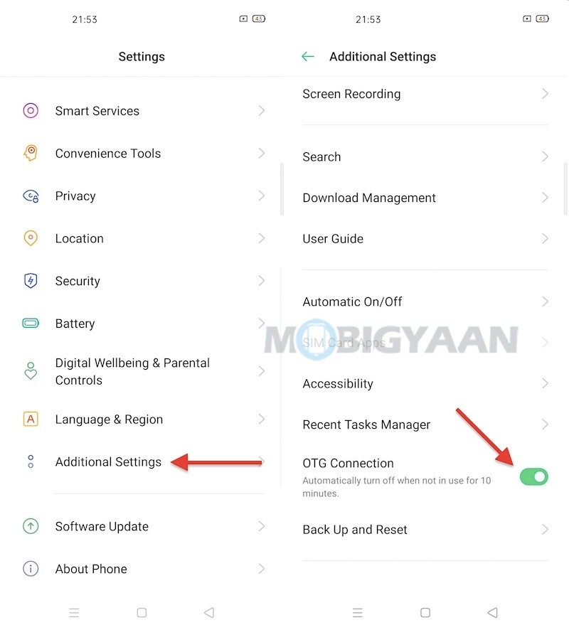 OTG Connection OPPO Reno3 Pro Tips And Tricks ColorOS 7