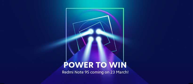 Redmi Note 9S Launch Date