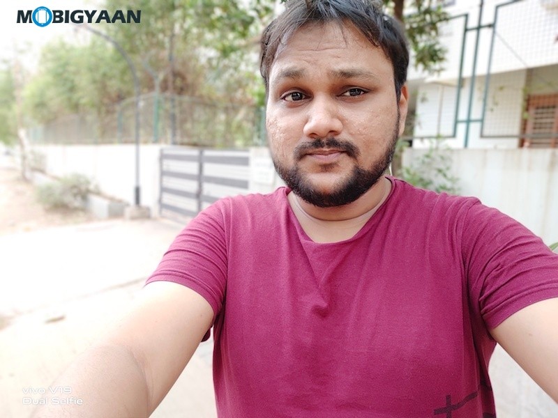 Selfie 2 vivo V19 Camera Samples