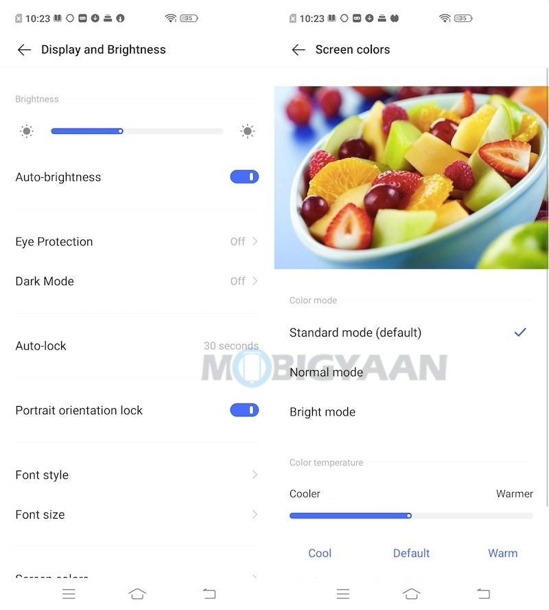 Software UI 3 vivo V19