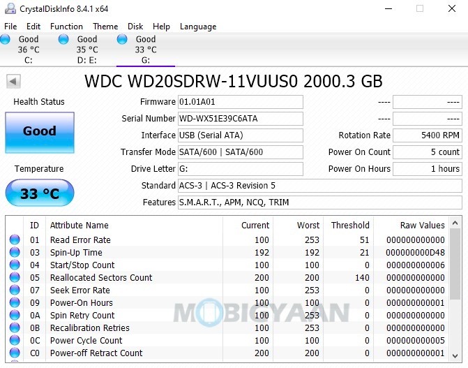 WD My Passport USB 3.2 Hard Drive (New Edition) Review 8 WD My Passport Drive 2
