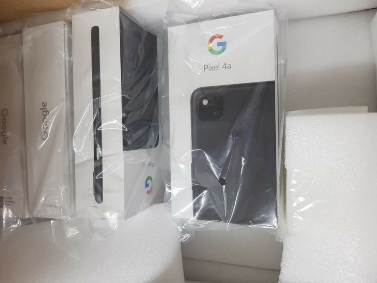 Google Pixel 4a Retail Box