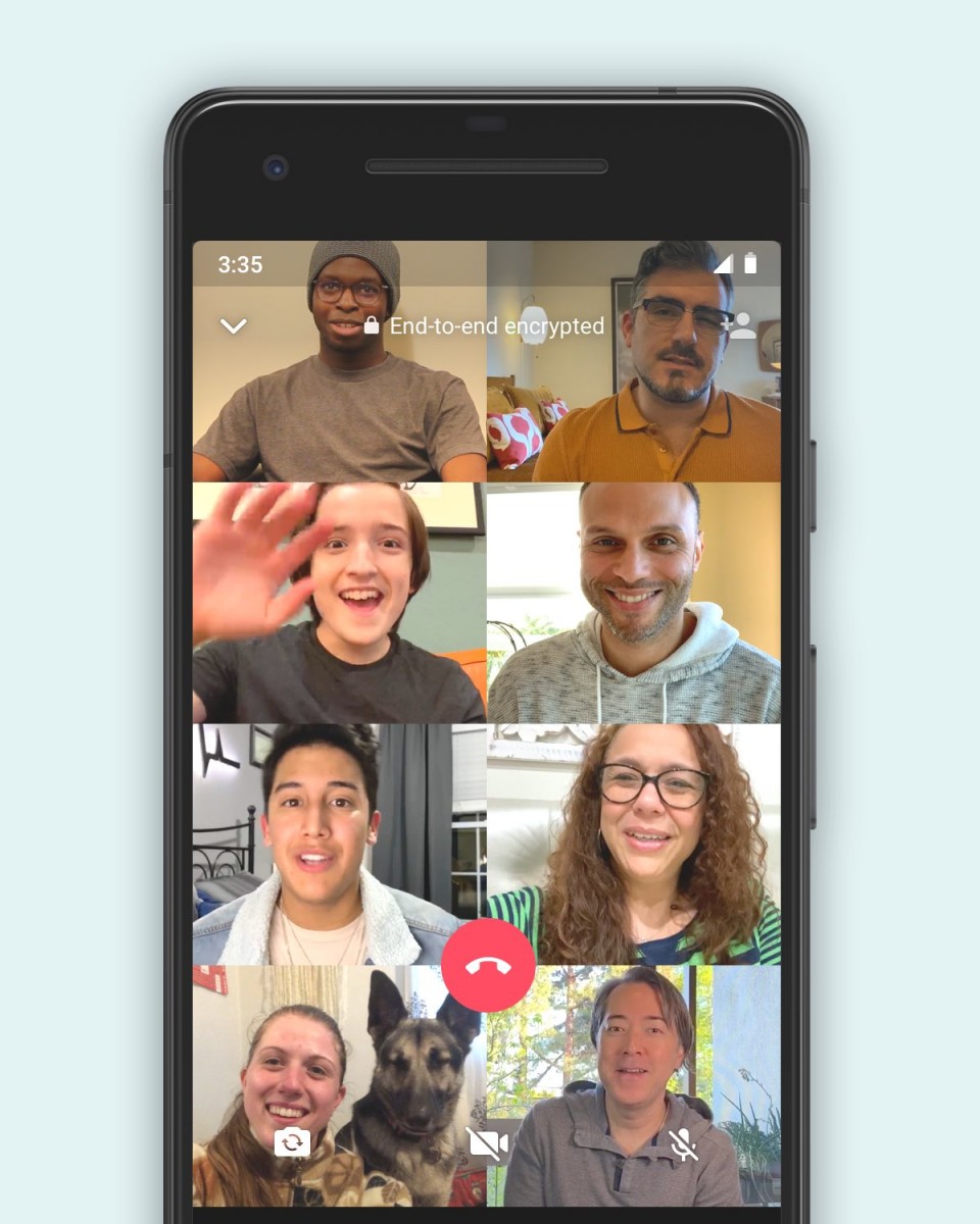 WhatsApp Group Calling